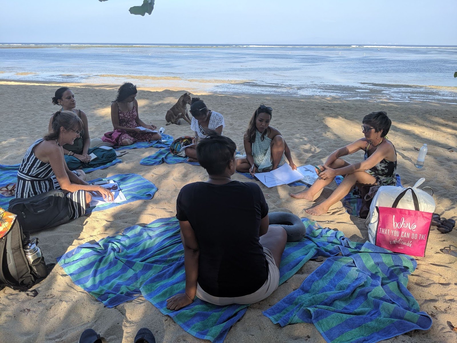 Beach spiritual workshop - Nature and transformation combined through The Trinity Code